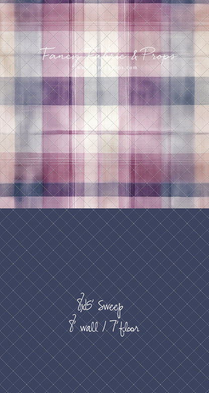 Soft Haze Tartan - With Sweep Option