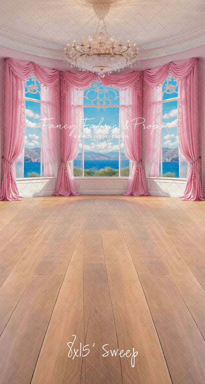 Summer Season Victorian Window - Wood Floor - With Sweep Option