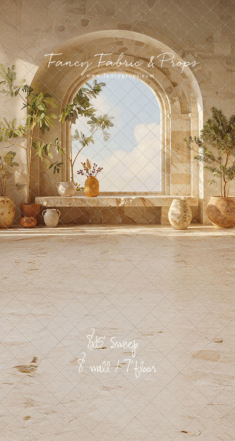 Sunlit Courtyard - With Sweep Option