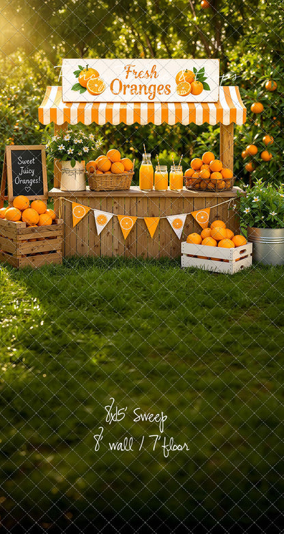 Sunshine Orange Stand - With Sweep Option