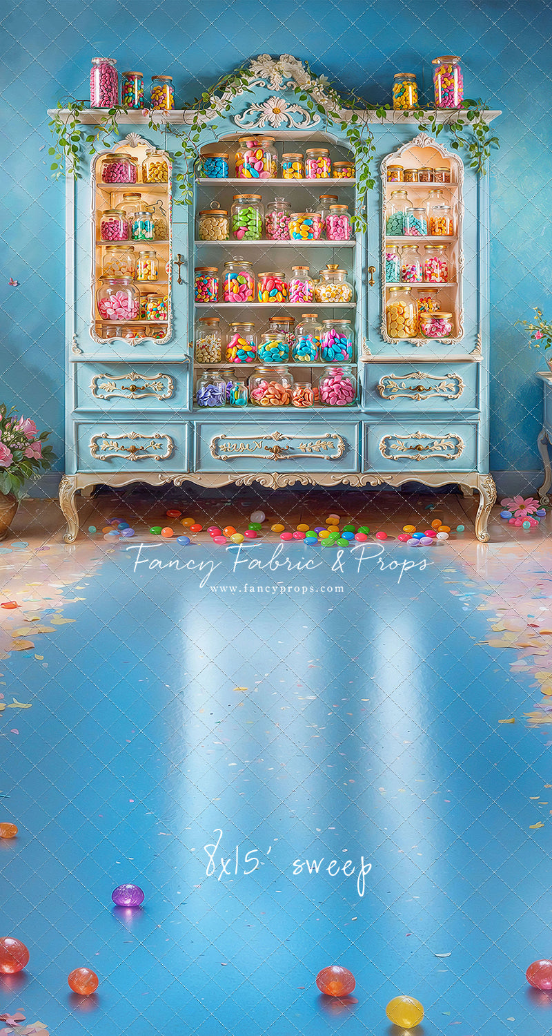 Sweet Stash - Blue Candy Floor - With Sweep Option