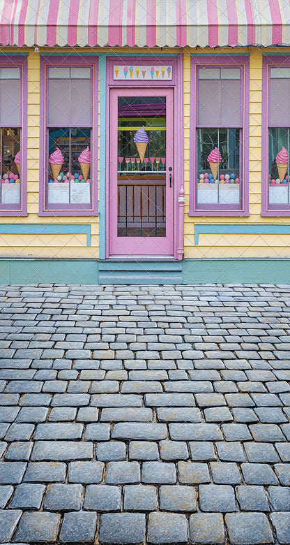 Sweet Summer Ice Cream Shop - With Sweep Option