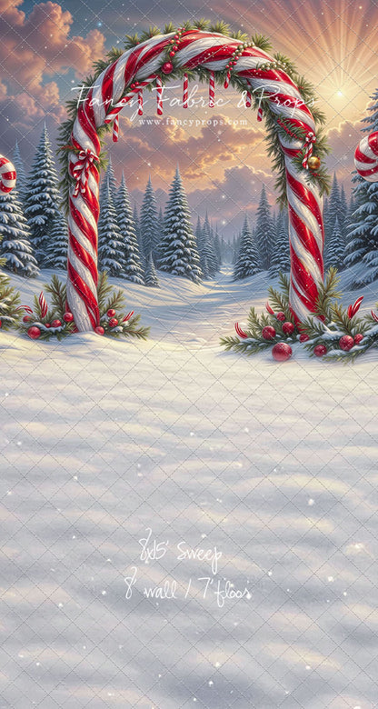 Sweet Trail To Santa - with Sweep Option