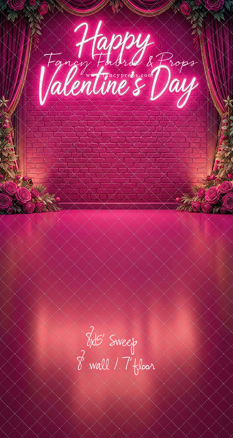 Sweetheart Glow Wall - With Sweep Option