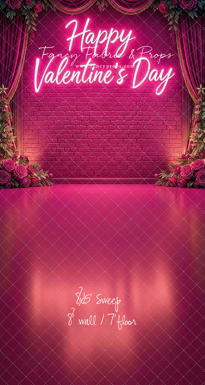 Sweetheart Glow Wall - With Sweep Option