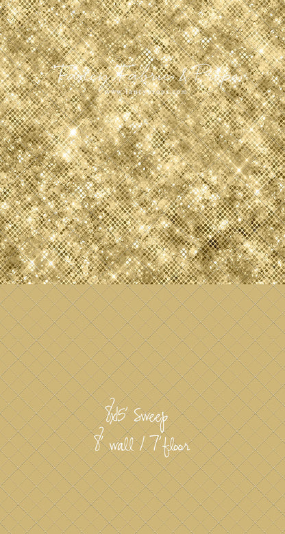 Golden Halo Mosaic - With Sweep Option