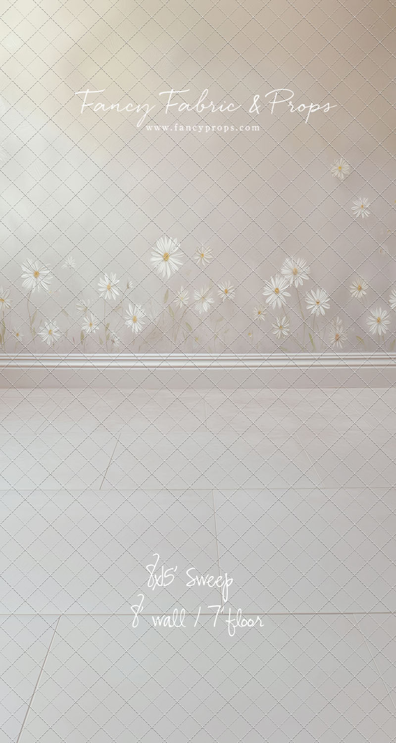 Soft Daisy Daydream - With Sweep Option
