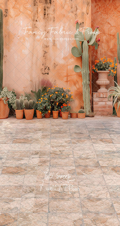 Terracotta Garden Wall - With Sweep Option