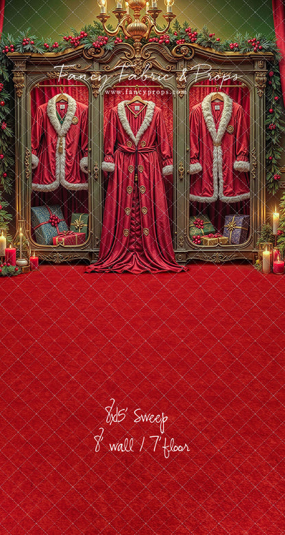 The Claus Closet - with Sweep Option