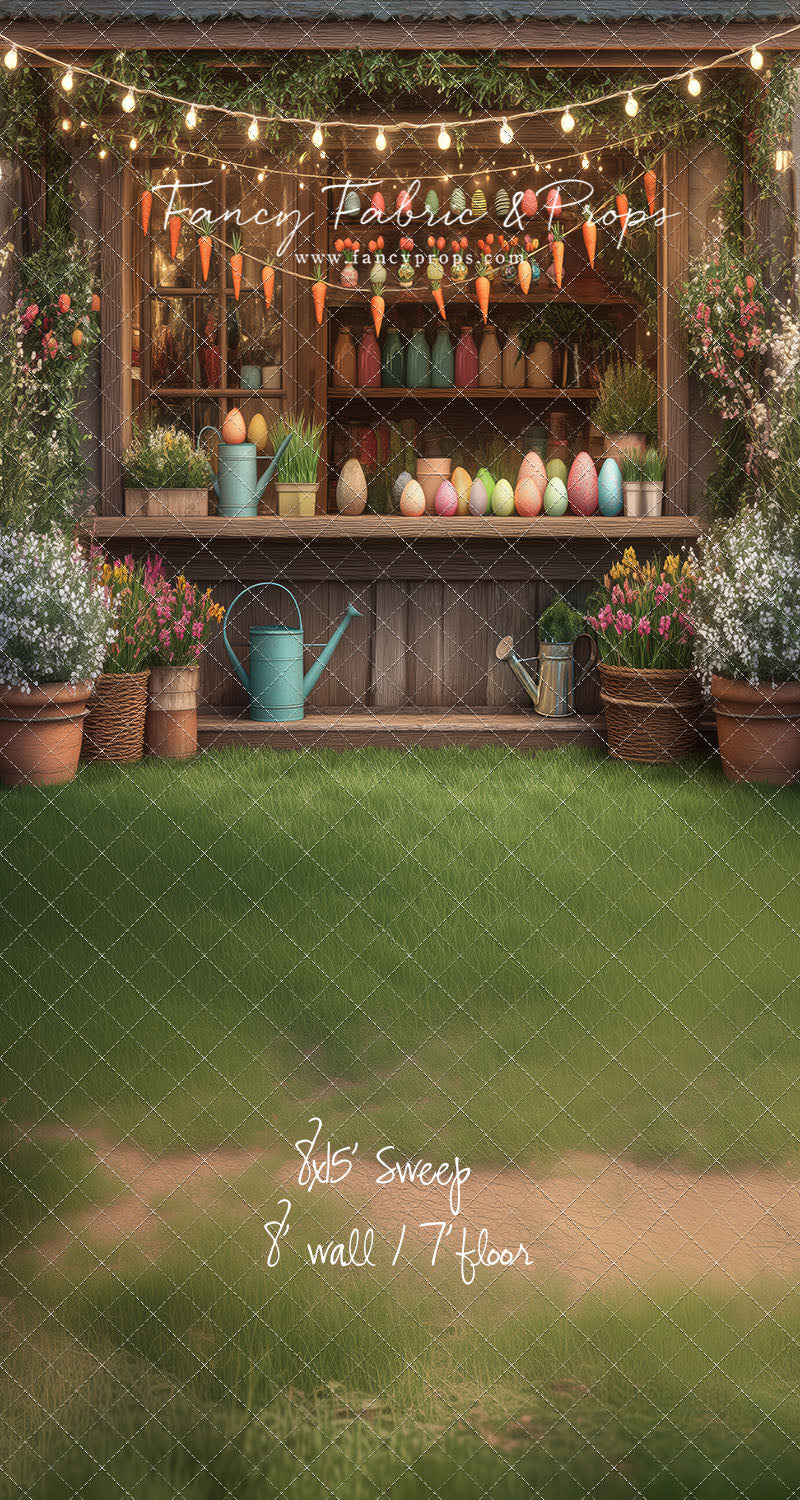 The Easter Garden Shop - With Sweep Option