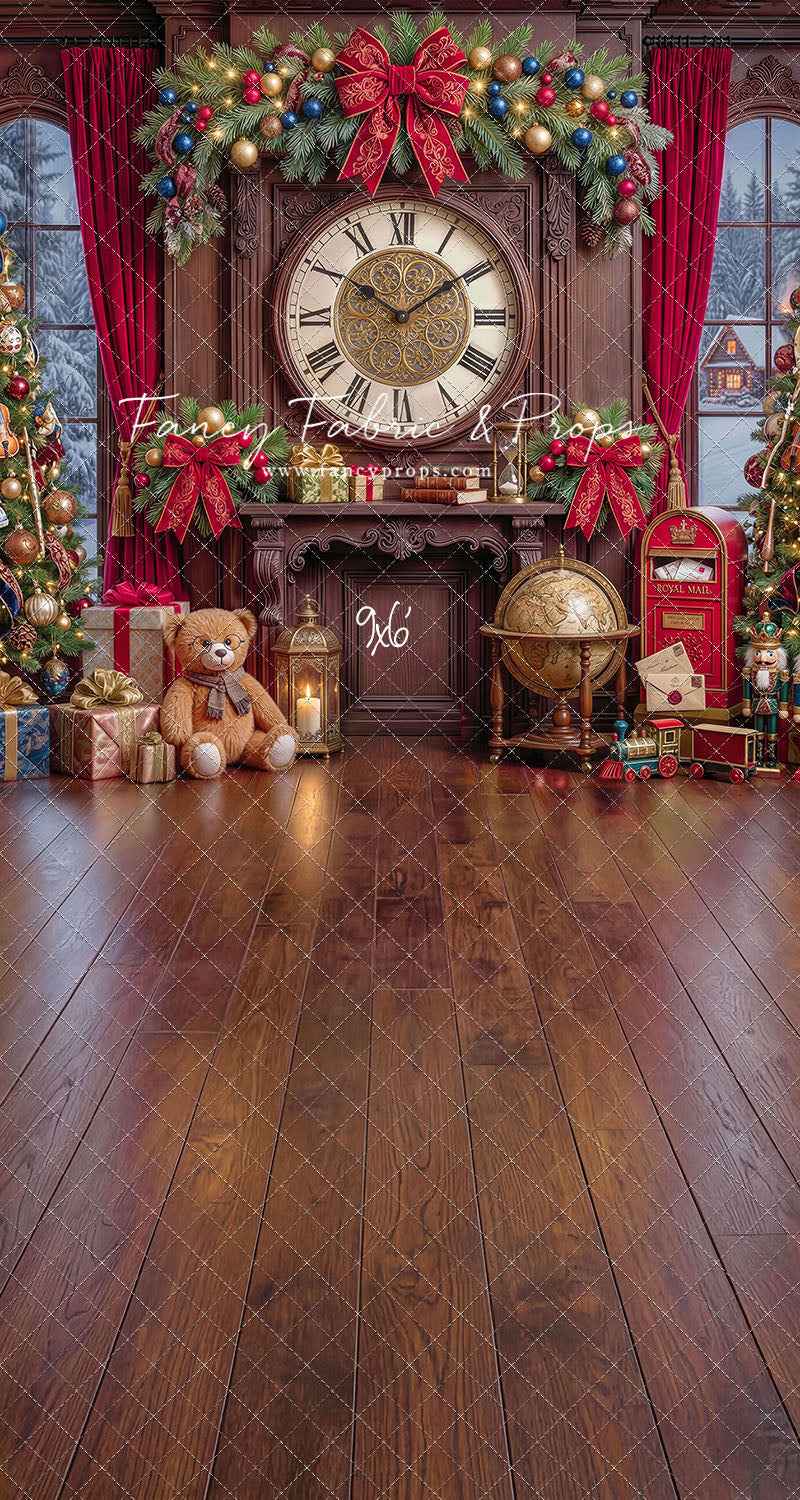 The Grand Christmas Clock - with Sweep Option