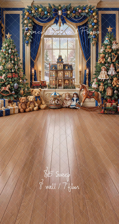 The Holiday Dollhouse Room - with Sweep Option