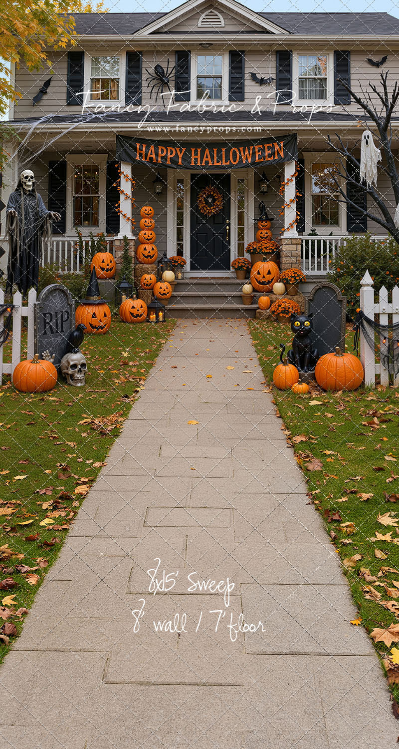 Trick or Treat Stop - With Sweep Option