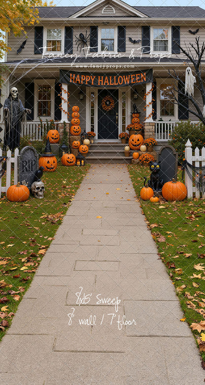 Trick or Treat Stop - With Sweep Option