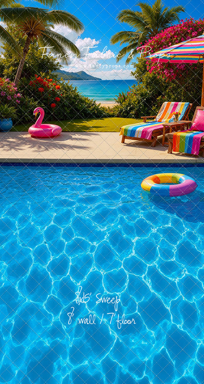 Tropical Float Club - With Sweep Option