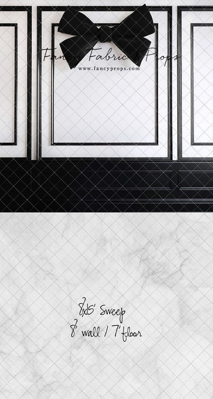 Uptown Chic - White Marble Floor - With Sweep Option
