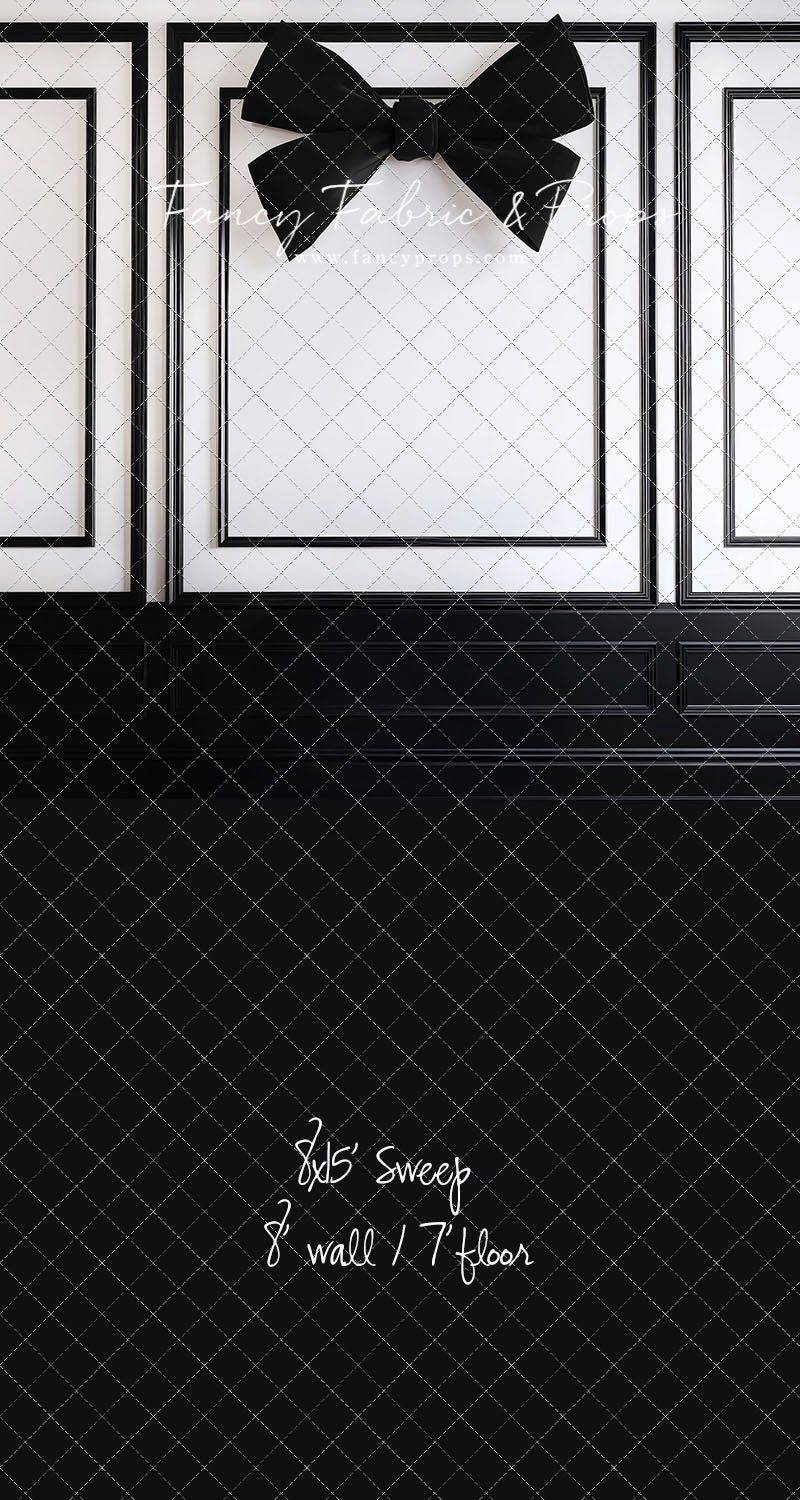 Uptown Chic - Black Floor - With Sweep Option