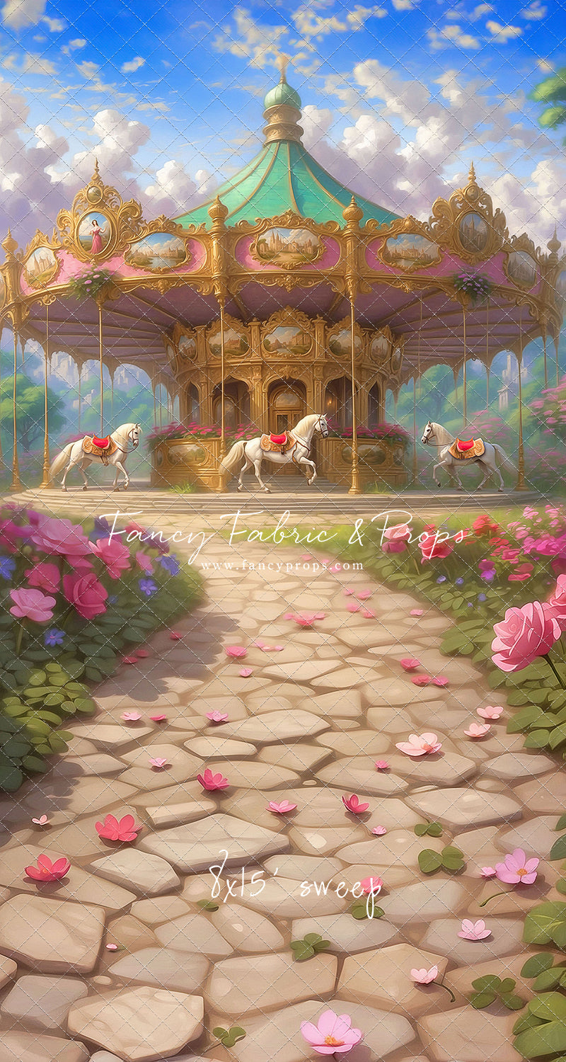 Victorian Elegance Carousel - With Sweep Option