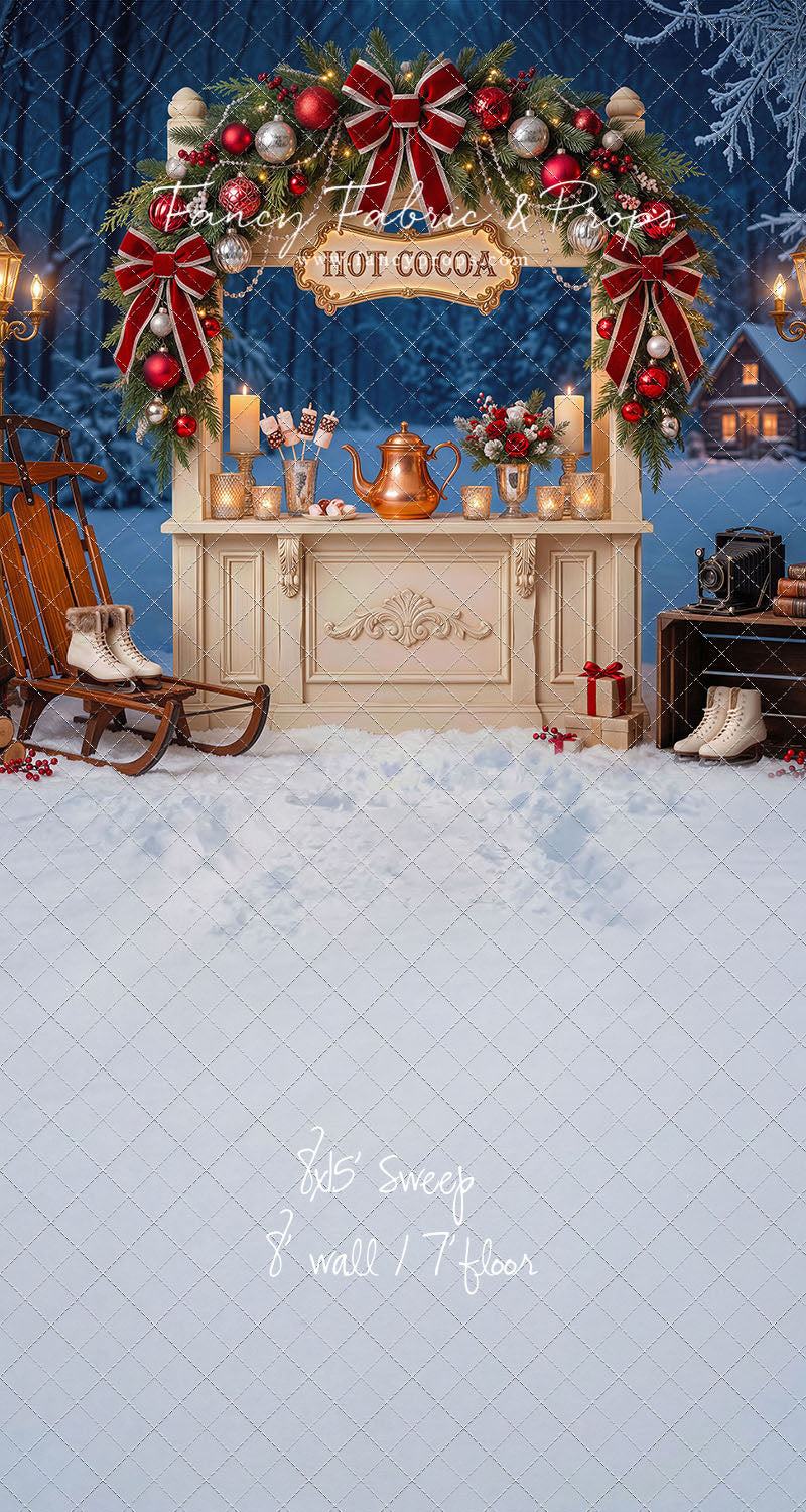 Vintage Cocoa Stand - with Sweep Option