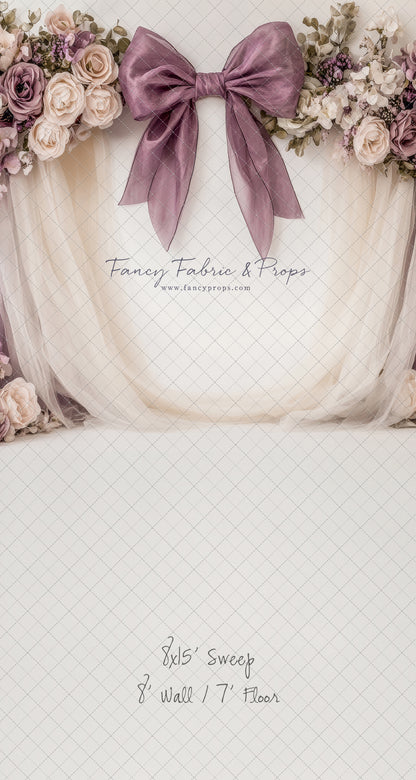 Violet Rose Cashmere - With Sweep Option