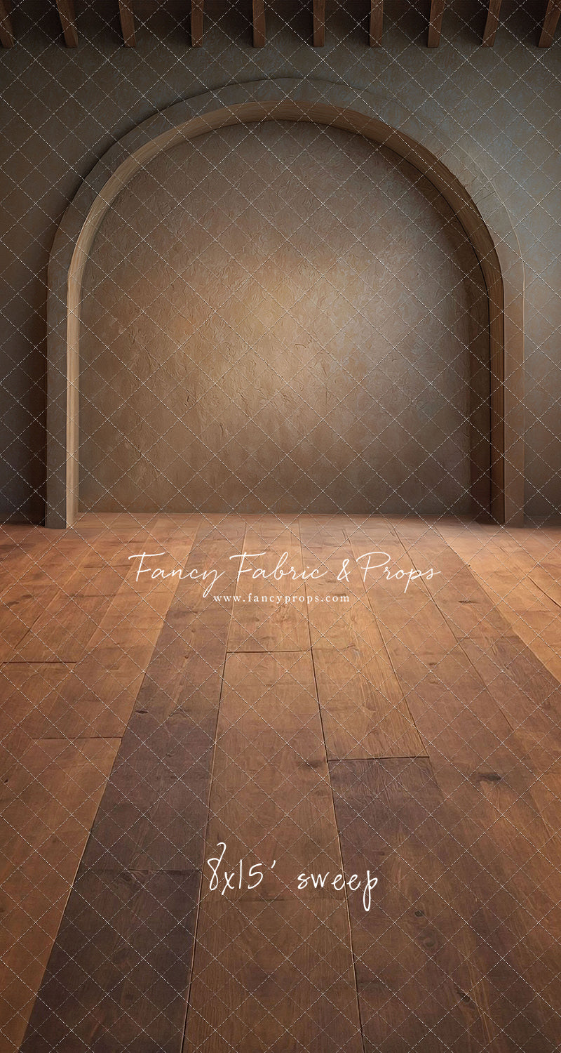 Warm Amber Alcove - No Lights - With Sweep Option