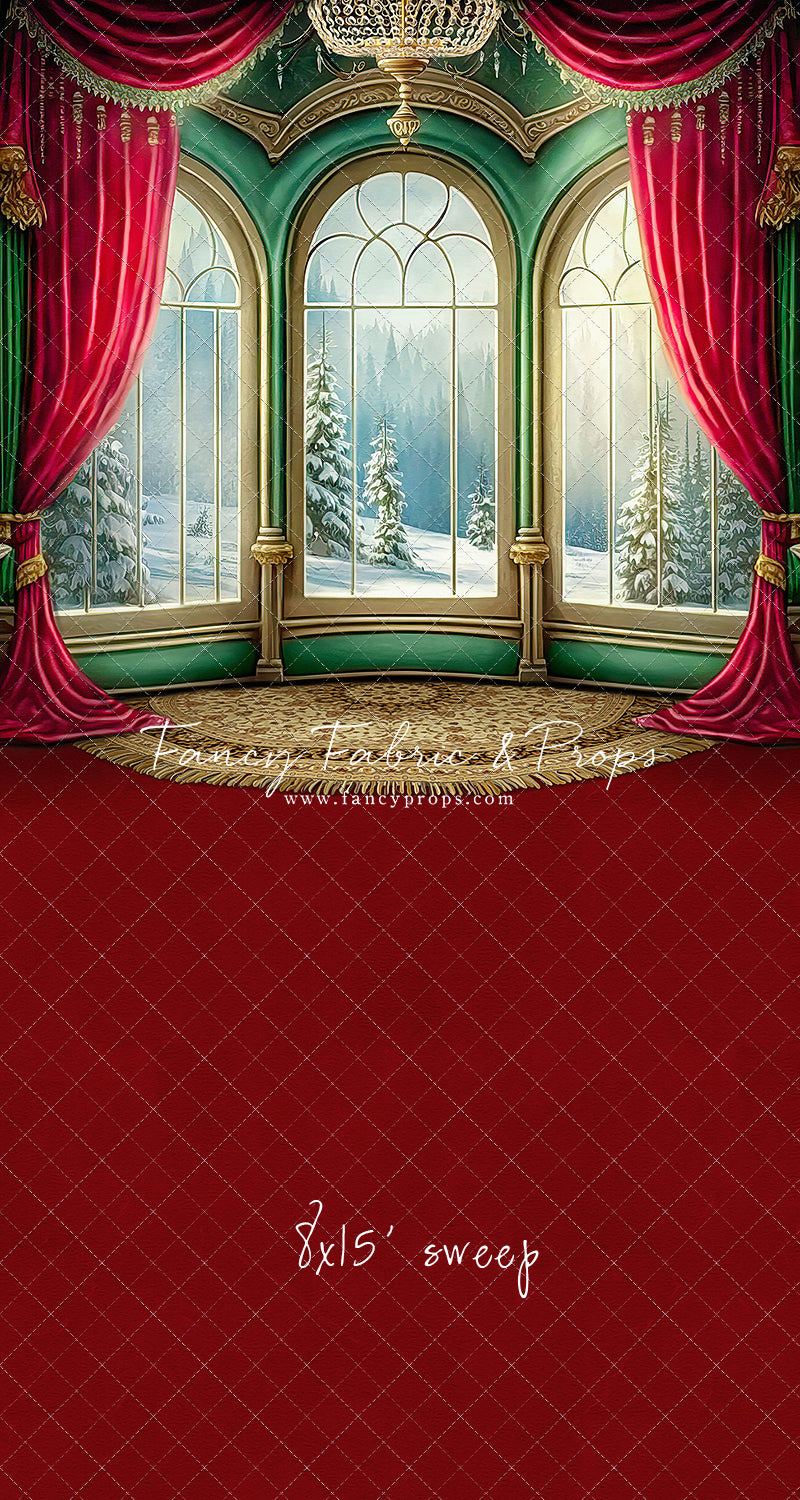 Warm Loving Holiday - Red Carpet Option - with Sweep Option