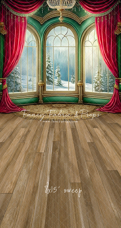 Warm Loving Holiday - Wood Floor Option - with Sweep Option