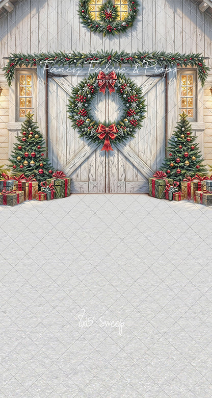 Winter Welcome Barn - with Sweep Option