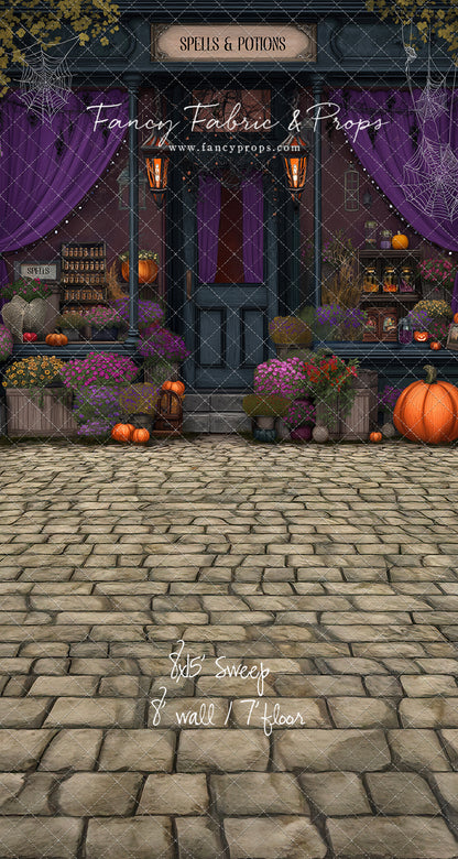 Witch's Hollow Mercantile - With Sweep Option