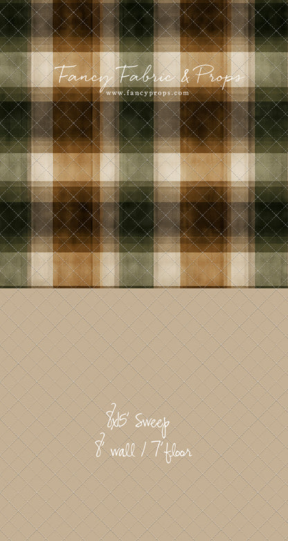 Woodland Plaid - With Sweep Option