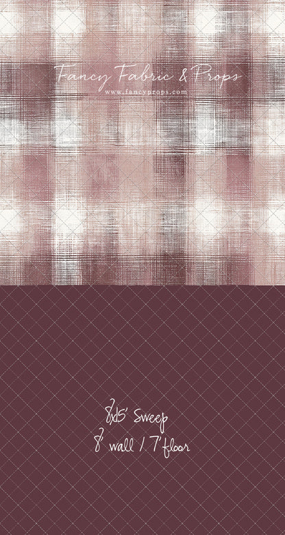 Woven Mauve - With Sweep Option