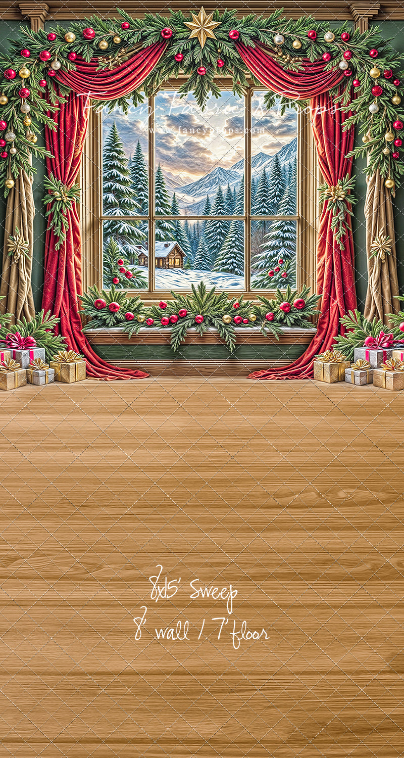 Yuletide Bloom View - with Sweep Option