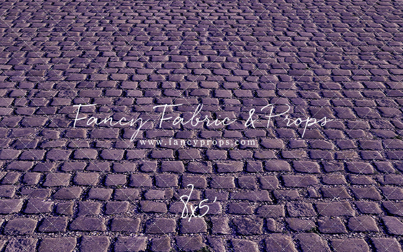 Haunted Purple Cobblestone - Mat Floor