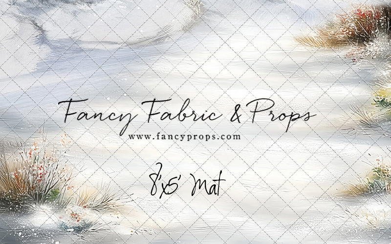 Country Winter Snow - Mat Floor