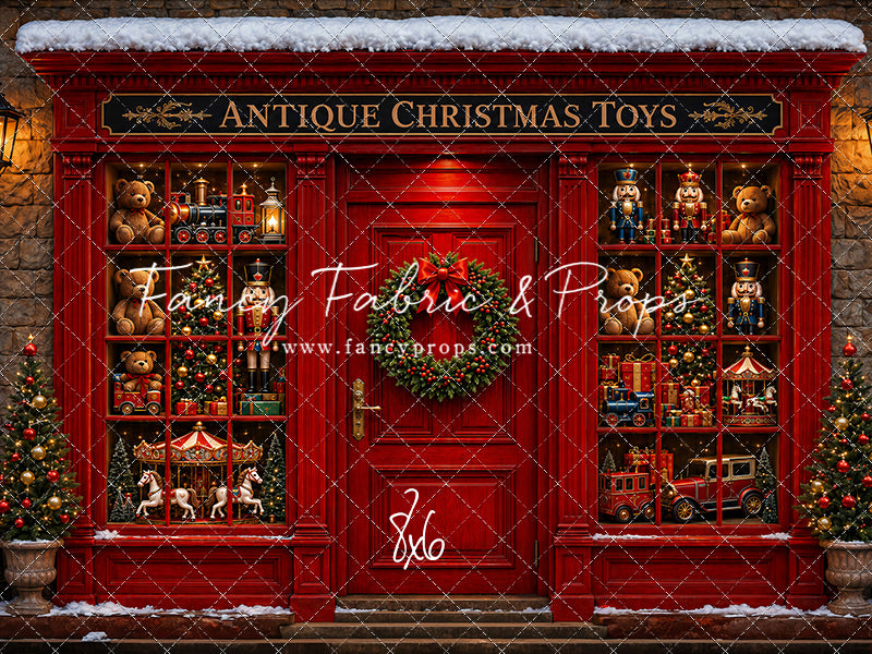 Antique Christmas Toy Store - with Sweep Option