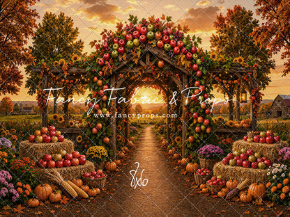 Apple Arbor Blossoms - with Sweep Option