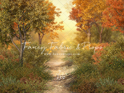 Autumn Forest Path - With Sweep Option