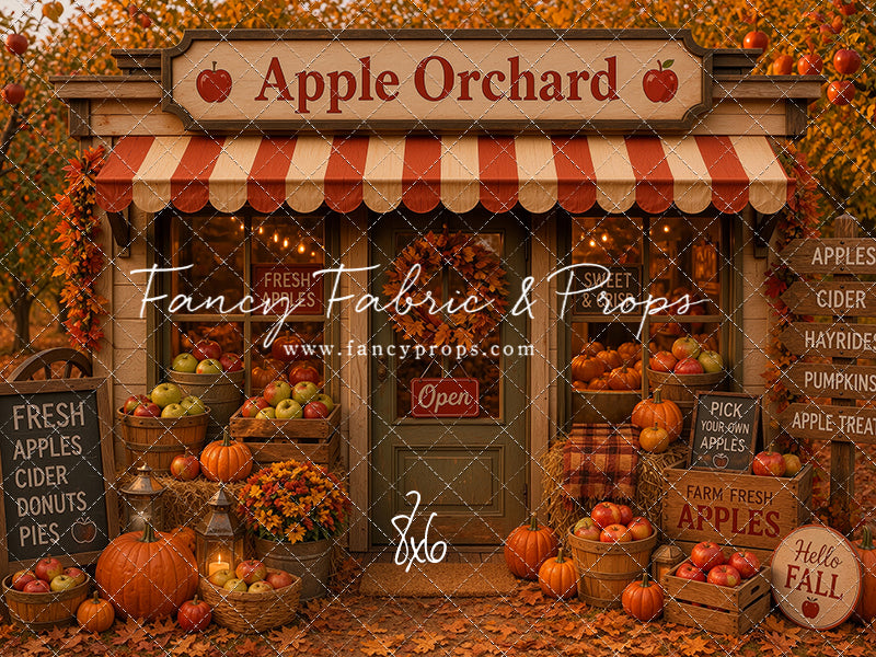Autumn Orchard Shop - with Sweep Option