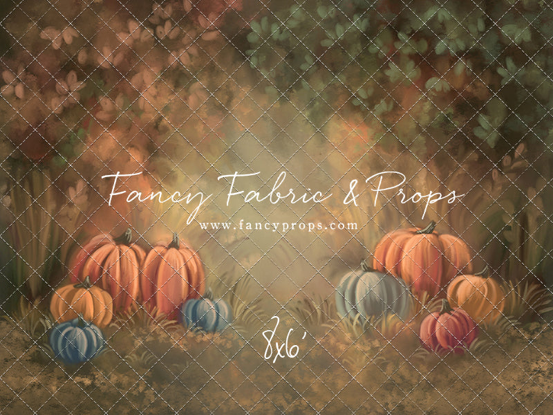 Autumn Pumpkin Paradise - With Sweep Option