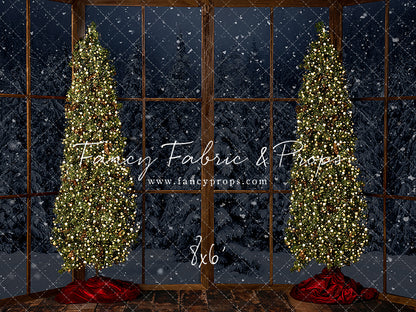 Bay Window With Trees