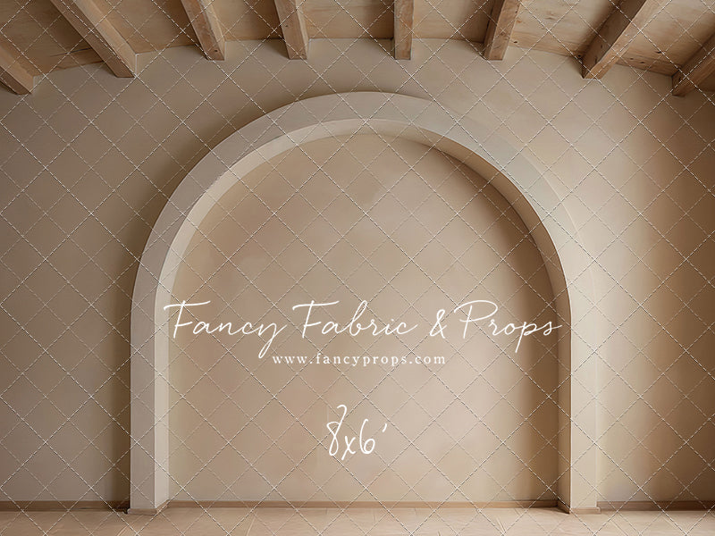 Beige Elegant Arch - Tile Floor - With Sweep Option