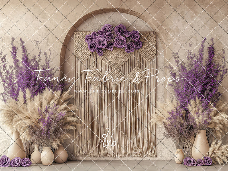 Bohemian Lavender Rose - With Sweep Option