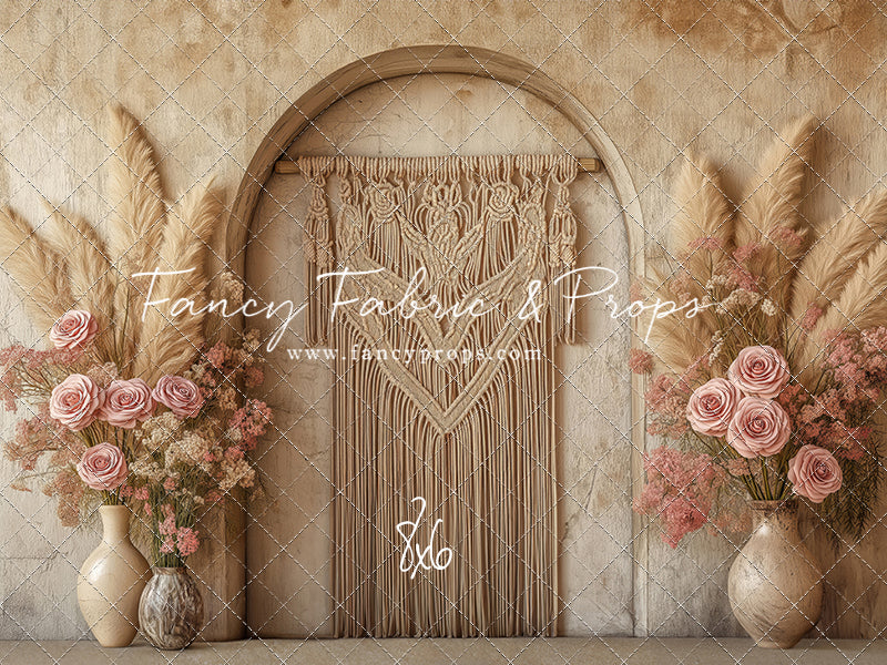 Bohemian Rose - With Sweep Option