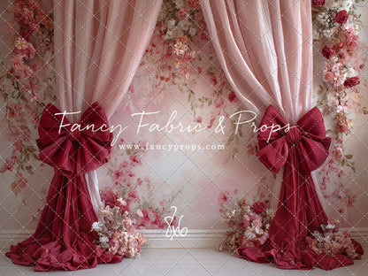 Bowtied Valentine - With Sweep Option