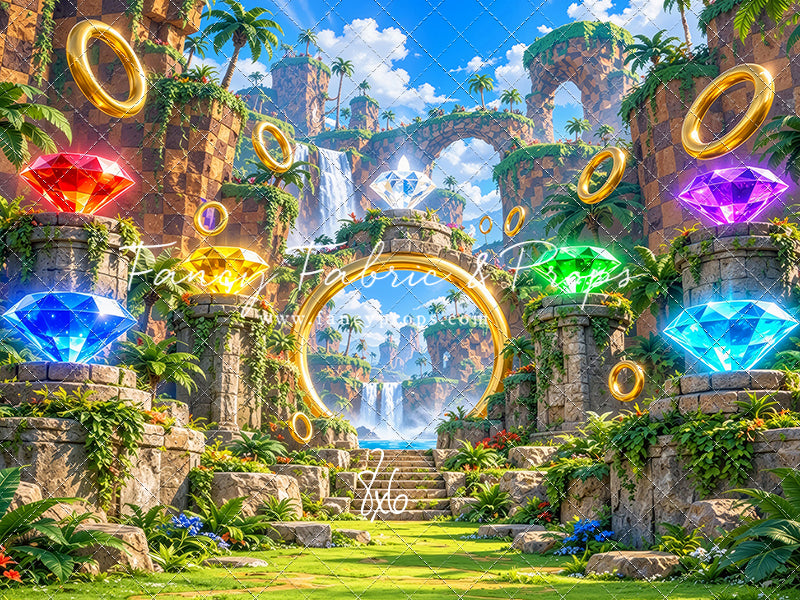 Chaos Emerald Sanctuary - With Sweep Option