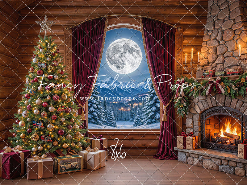 Christmas Moon - With Sweep Option