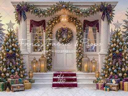 Christmas Plum Home - With Sweep Option
