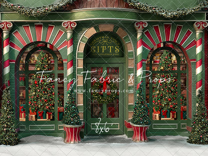 Christmas Town Gift Store 2pc Set