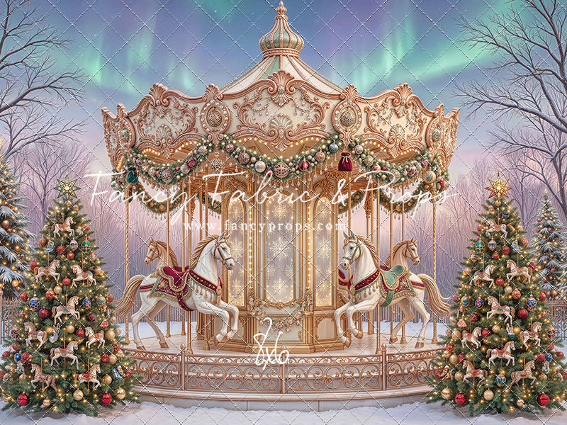 Classic Christmas Carousel - With Sweep Option