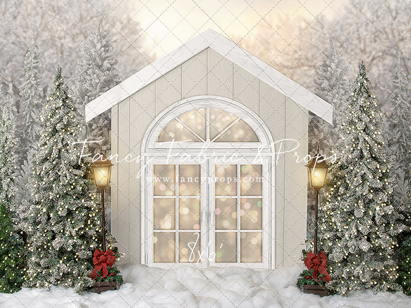 Classy Christmas Cottage - 2pc Mini Room
